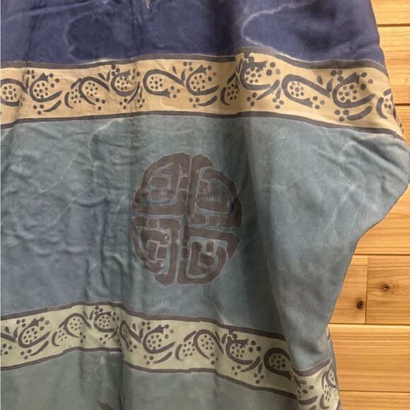 Vintage Dailey Planet Size XL Sun Kimono Style Coin Button Lightweight Jacket - Picture 8 of 12